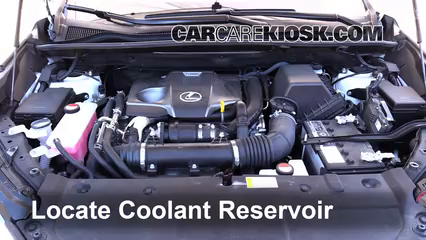 2015 Lexus NX200t 2.0L 4 Cyl. Turbo Coolant (Antifreeze) Check Coolant Level